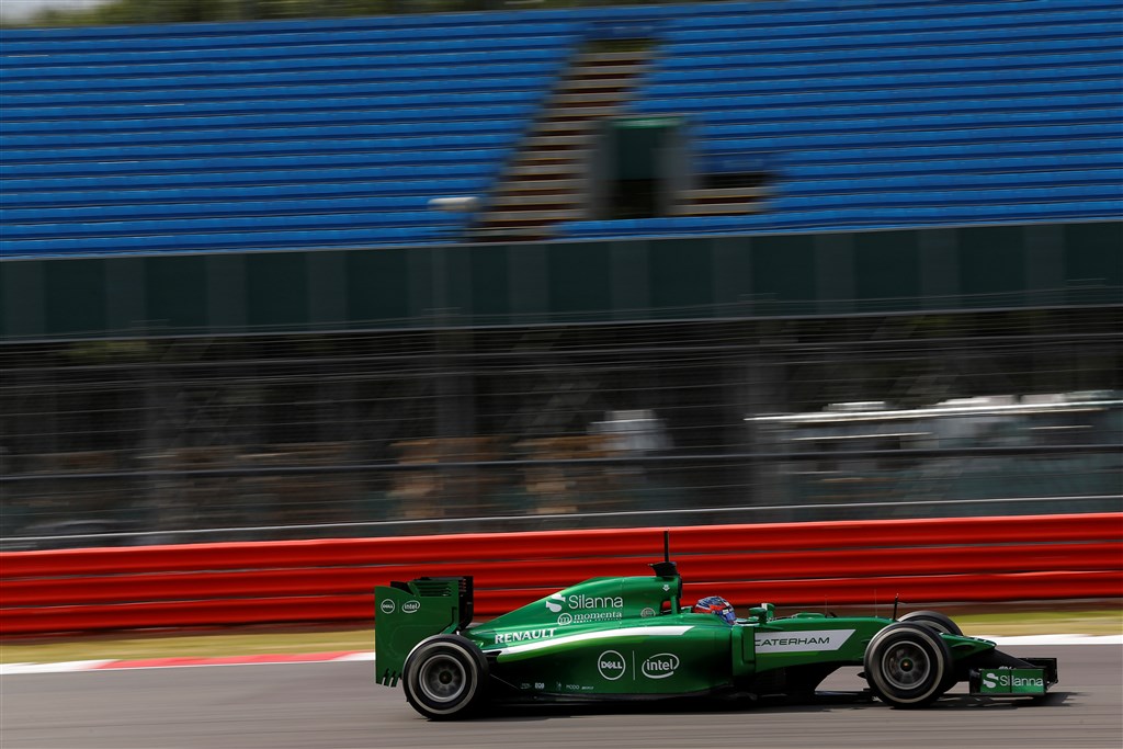 Will Stevens under Silverstone testen tidligere på året
(Foto: Caterham)